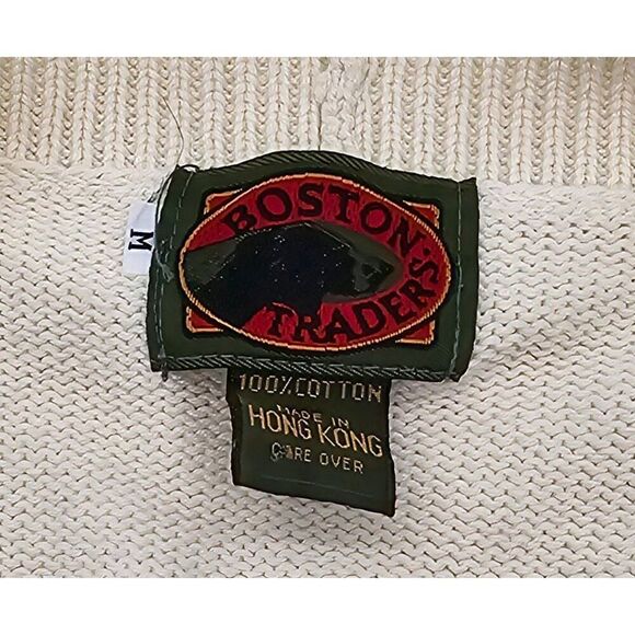 Vintage Boston Traders Argyle Knit Vest Size - Picture 3 of 8